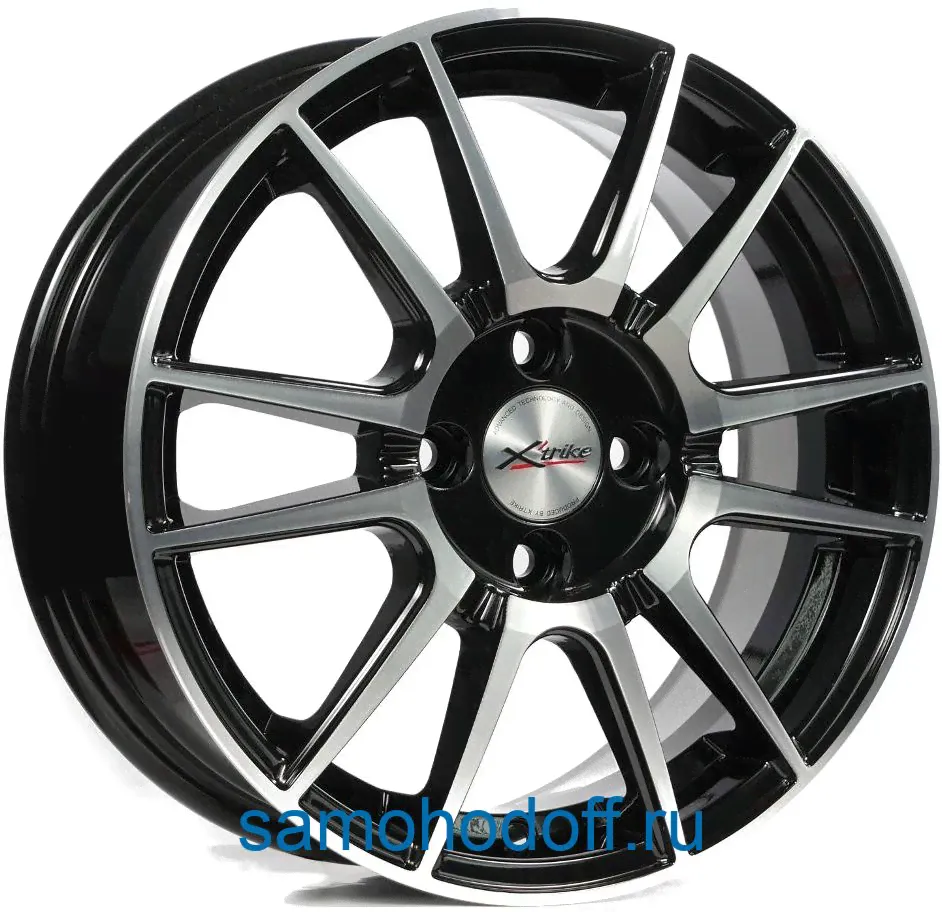 X trike X-127 6x15 4x100 ET45 dia 67,1 BK/FP-0