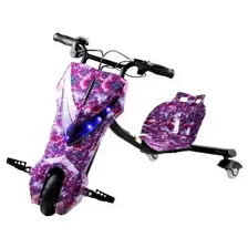 Электроскутер Дрифт Карт Drift-Trike GT Фиолетовый Космос
