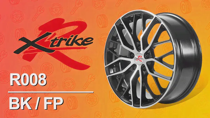 Колесные диски для автомобилей, марка диска X'trike RST R008 BK/FP
