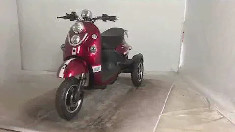 Трицикл E-TRIKE RETRO NEW 1000w 48v 20Ah - электроскутер в магазине Eko-bike.ru