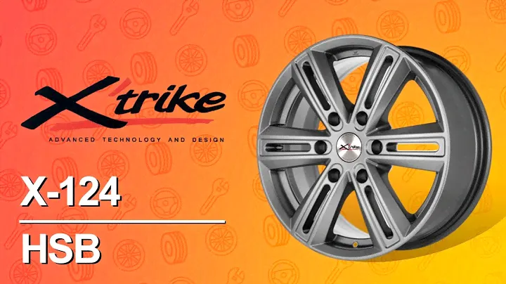 Колесные диски для автомобилей, марка диска X'trike X-124 HSB.