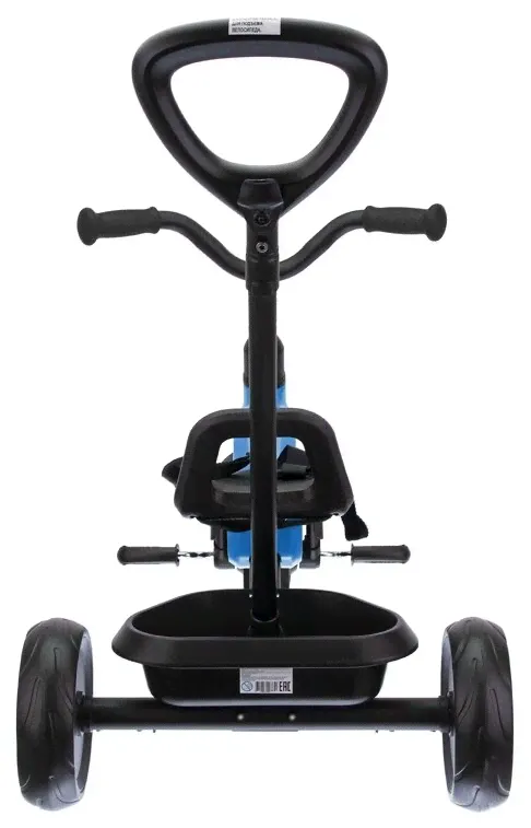 Qplay Трехколесный велосипед QPlay Ant Plus Basic Trike, синий/черный детские велосипеды-3