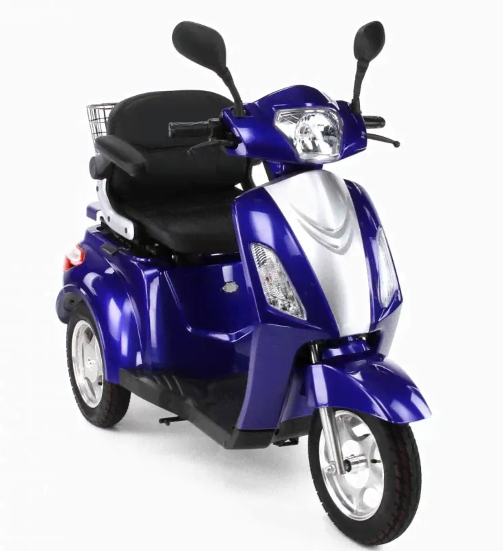 Электроскутер Volteco Trike 1000W Blue синий