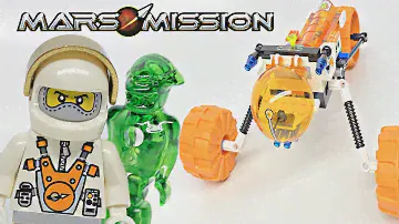 Обзор и распаковка трайка LEGO Mars Mission MT-31! 2007 год, набор 7694!