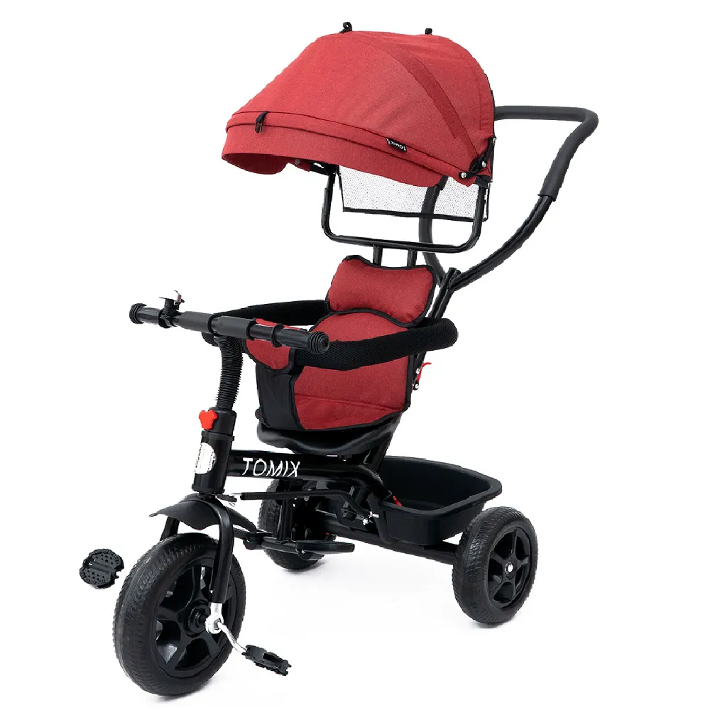 Велосипед Tomix Baby Trike Maroon-0