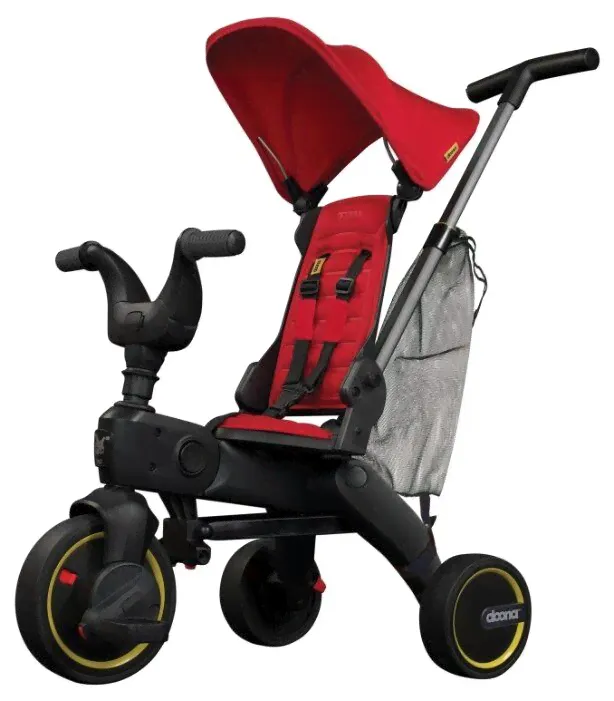 Трехколесный велосипед Doona Liki Trike S3 Flame Red-0