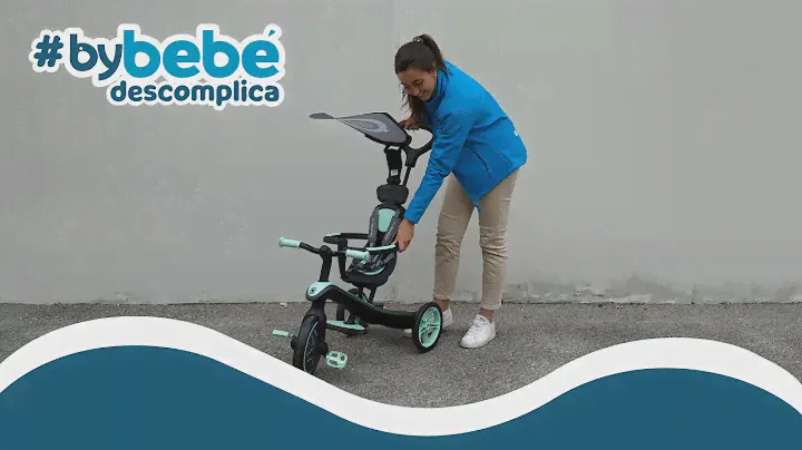 #bybebédescomplica - Globber Triciclo Explorer Trike 4 em 1 | bybebé