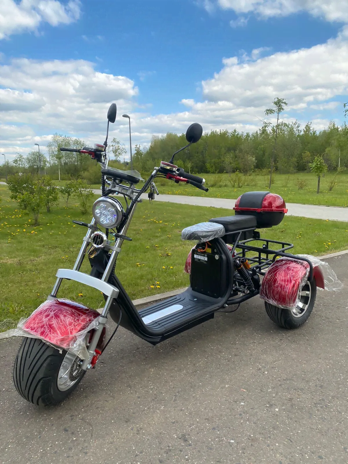 GT ЭлектроскутерX11 Trike 3000 Ватт, черный-0