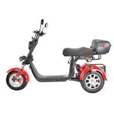 Трёхколёсный скутер White Siberia Pro Trike 3000W (Красный)