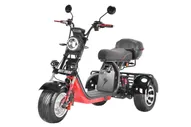 Электроскутер Citycoco WS-PRO Trike Plus 3000W Черный