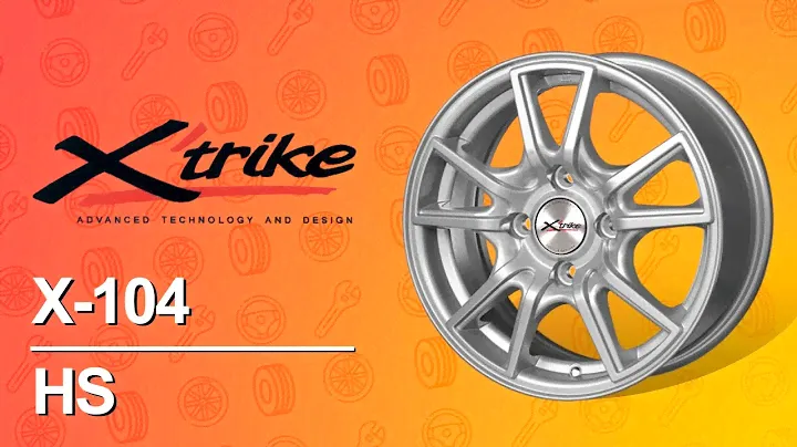 Колесные диски для автомобилей, марка диска X'trike X-104 HS