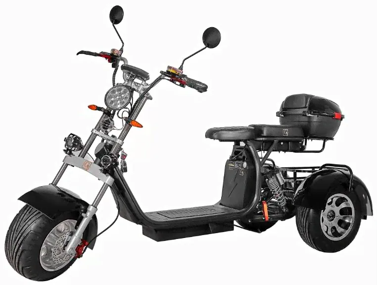 Трехколесный электроскутер Citycoco Trike GT X11 Pro