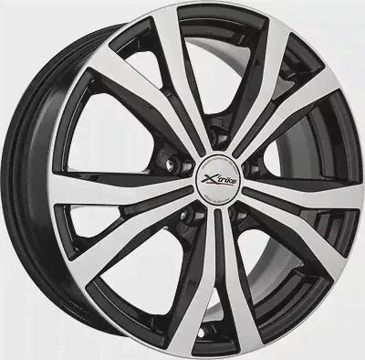 Диски X-trike X-119 16 / 5*105 ET38 D56.6 J6.5 BK/FP-0