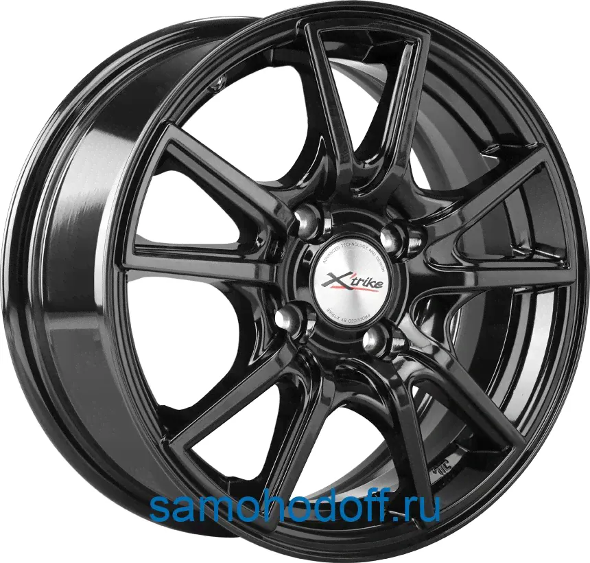 X trike X-104 6x14 4x98 ET38 dia 58,6 BK Россия-0