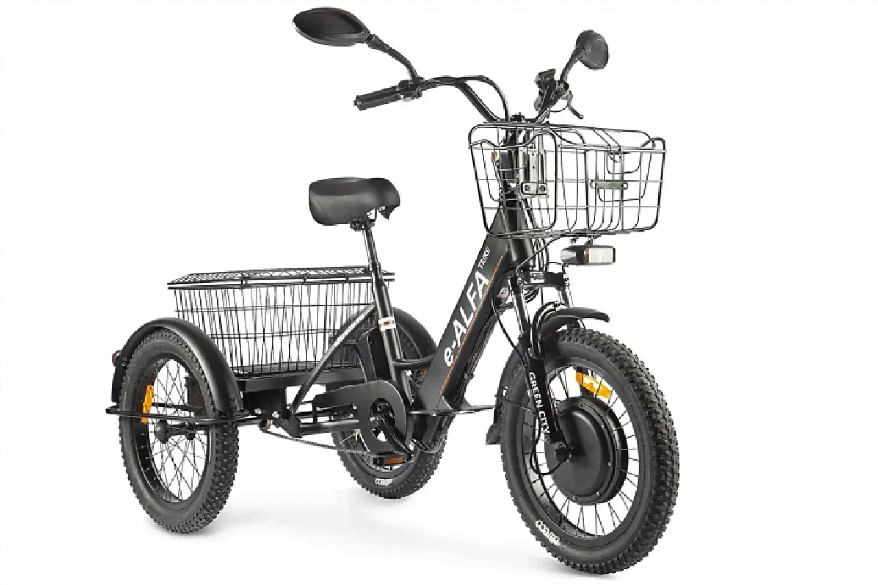 Велогибрид Eltreco e-Alpha Trike-0