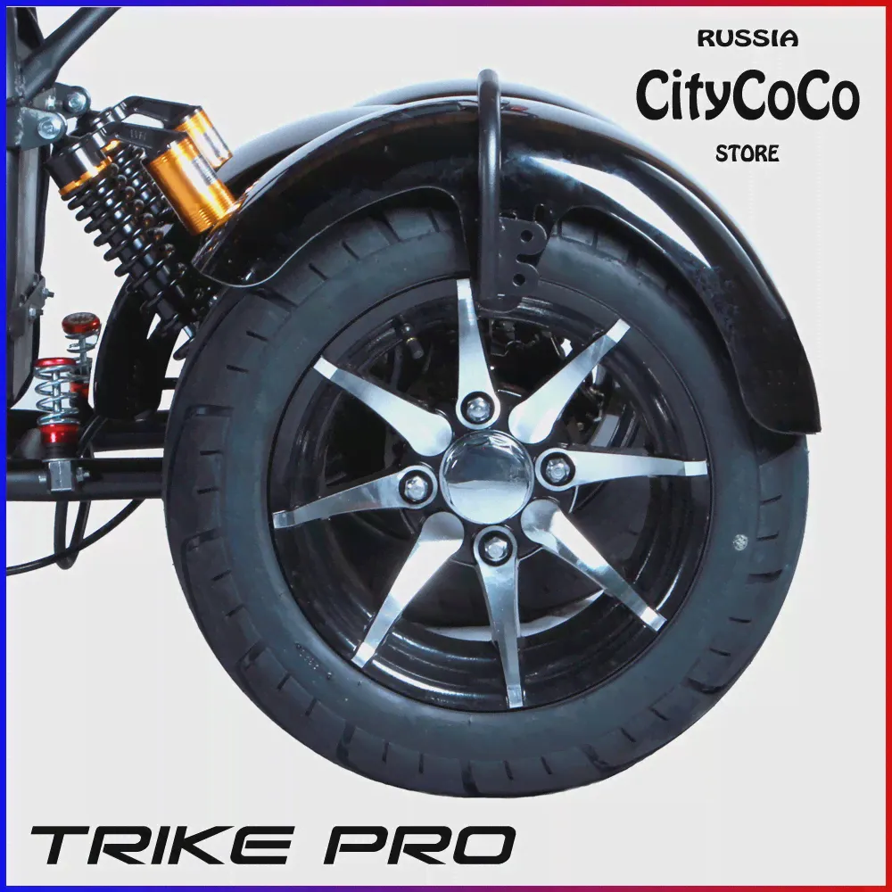 🛍 Электросамокат CityCoCo Trike 12 Pro 2000W со склада в Москве! Электробайк Ситикоко Трайк Про-4