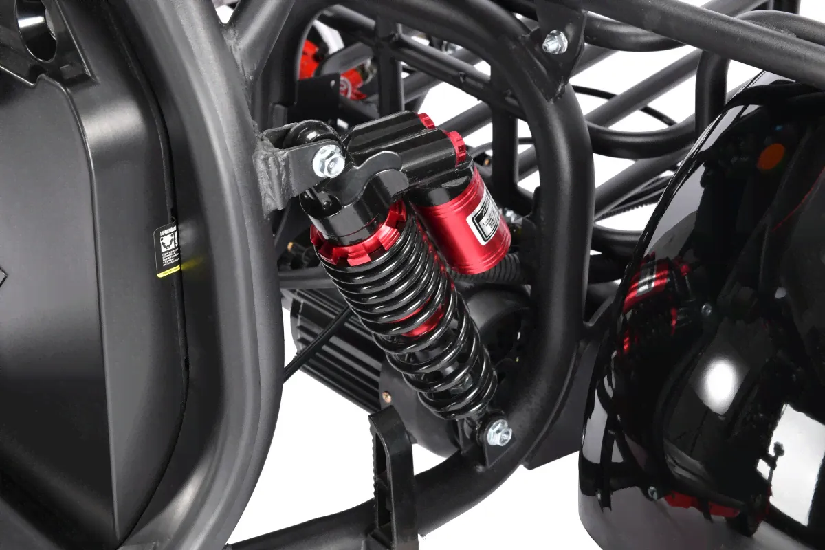 Трехколесный электроскутер White Siberia Pro Trike 3000W-1