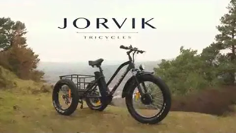 Jorvik Tricycles FAT TYRE / TIRE Mountain Trike (Odin)