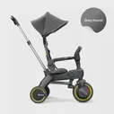 Doona Liki Trike S1 Складной трехколесный велосипед, Grey Hound