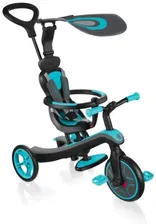 Велосипед-беговел трансформер Globber Trike Explorer 4 в 1, Голубой
