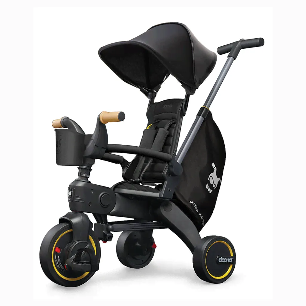Doona Liki Foldable Trike S5 Nitro Black-0