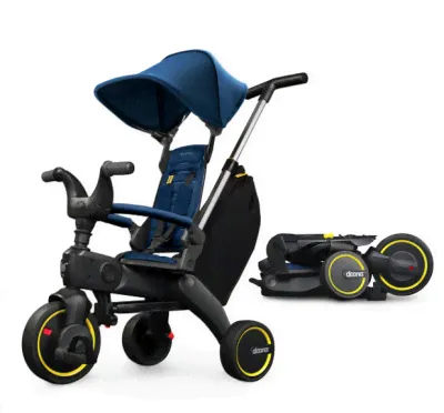 Doona Складной велосипед Liki Trike S3 (Royal Blue)-0