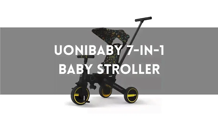 Uonibaby  7-in-1 Baby Stroller Tricycle Specification Video Guide Step by Step