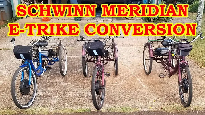 Schwinn Meridian Trike — электровелосипед мощностью 1000 Вт — преобразование в электровелосипед