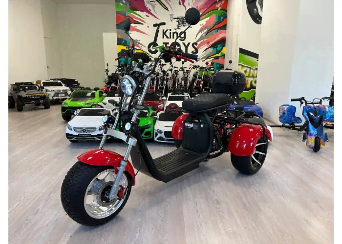 Электроскутер IKINGI X12 Pro Trike Red