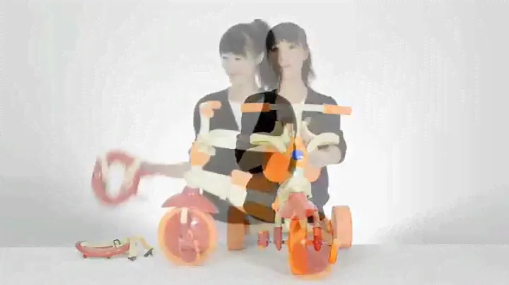 Трехколесный детский велосипед 4 в 1 Smart Trike Safari Touch Steering