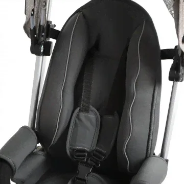 Велосипед-коляска 3 колесный Moby Kids Stroller trike 10x10 AIR Car, серый - 641353-2
