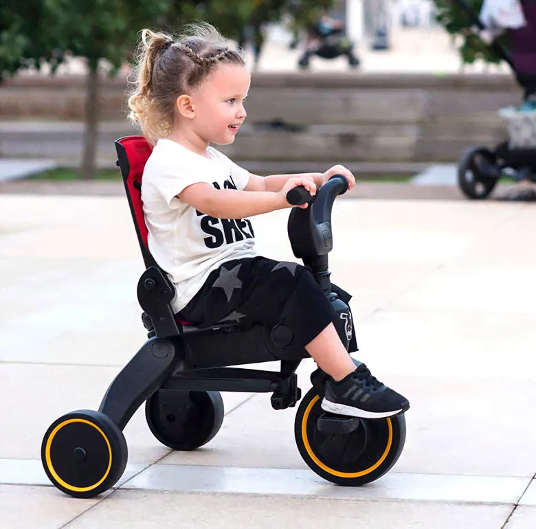 Doona Складной велосипед Liki Trike S5, Nitro Black-0