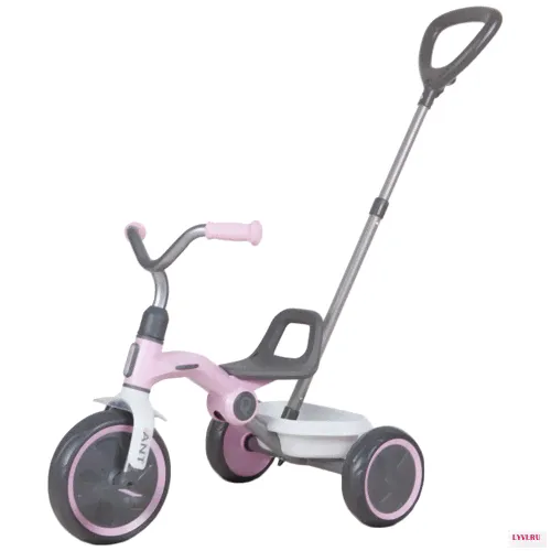 Трехколесный велосипед QPlay Ant Plus Basic Trike, желтый