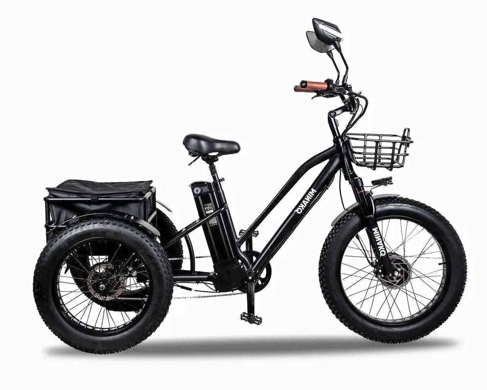 Электровелосипед Minako Trike с корзиной-0