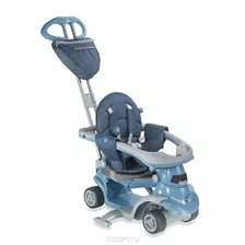 Каталка-трансформер "Smart-Trike All in One 3", цвет: синий