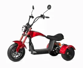 Электроскутер CityCoCo TRIKE GT X6 CHOPPER красный