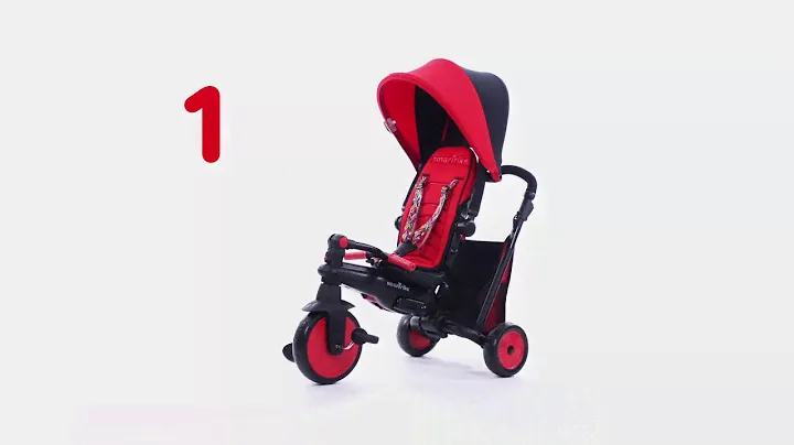 Велосипед Smart Trike SmarTfold 700 8 в 1, Лиловый