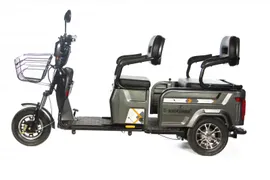 Трехколесный электроскутер трансформер E-motions' Trike Transformer (500w 60v) модель 2022 года (графит)