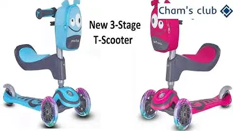 New SmarTrike T1 Toddler  Scooter T 3 in 1 Fast Review