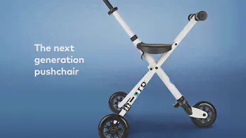 Micro Trike Ride On with Push Handle