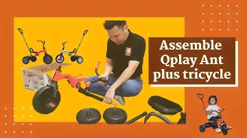 How to Assemble QPlay Ant Plus | LittleWhiz.com |Tricycle