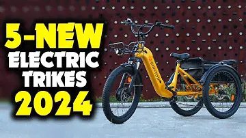 Top 5 New Electric Tricycles 2024 | Best E-Trike 2024