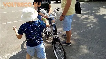 Электровелосипед Doonkan Trike Трехколесный велосипед для взрослых Обзор Voltreco.ru