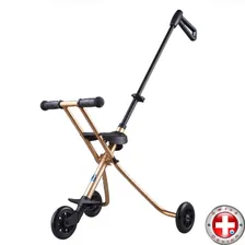 Micro Trike Deluxe gold (Микро Трайк Делюкс золотистый) каталка