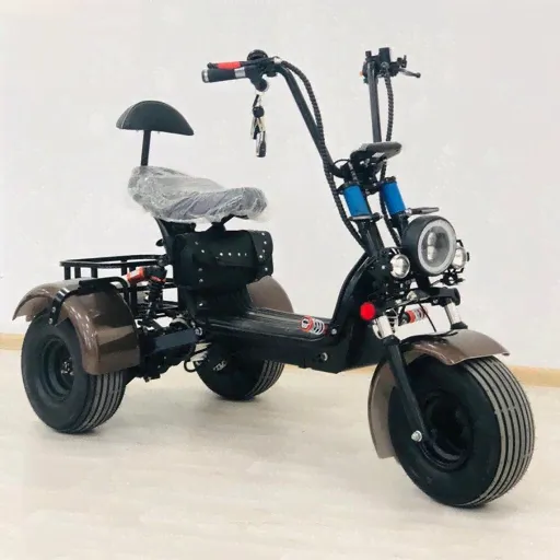 Электроскутер mini Citycoco Trike GT X5